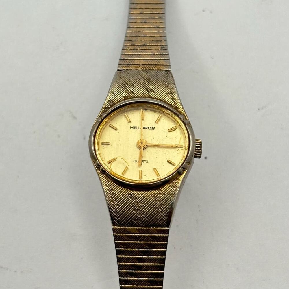 Vintage Helbros Gold Watch
